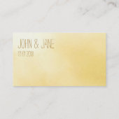 ZWEI - Danke Business Card Visitenkarte (Rückseite)