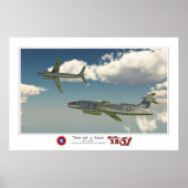 Zwei davon: Der Martin XB-51 Poster (Vorne)