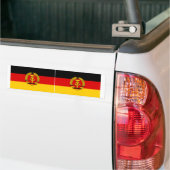 ZWEI DDR-Flagge Autoaufkleber (Auf Lkw)