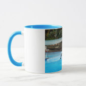 Zwei Delphine Tasse (Links)