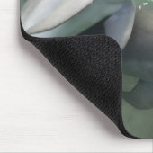 Zwei Delphine unter Wasser Mousepad (Ecke)