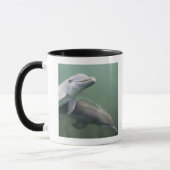 Zwei Delphine Unterwasser Tasse (Links)