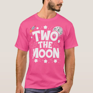 Zwei der 2. Geburtstag Mädchen Junge 2 Jahr alt To T-Shirt