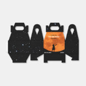 Zwei der 2. Geburtstage - Weltraumfavoriten Geschenkschachtel (Ungefaltet)