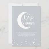 Zwei der blauen Birthday Einladung (Vorderseite)