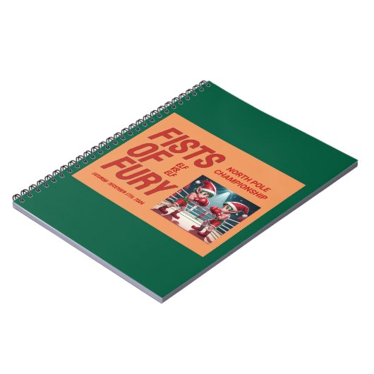 Zwei der Elfen des Weihnachtsmannes in Boxmeisters Notizblock (Linke Seite)