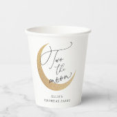 Zwei der Geburtstagspapiere des Mondes Pappbecher (Vorderseite)