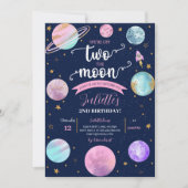 Zwei der Monde Einladung (Vorderseite)