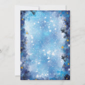 Zwei der Mondraum 2. Geburtstag Einladung (Rückseite)