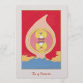 Zwei der Pentacles (Vorderseite)