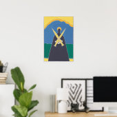Zwei der Schwerter Poster (Heimbüro)