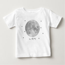 Zwei der Silbermonde 2. Geburtstagskinder Baby T-shirt