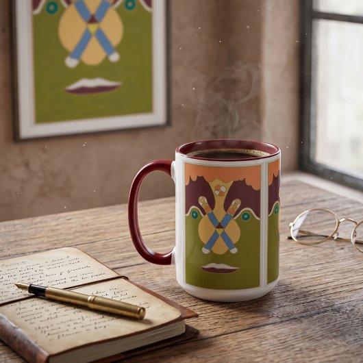 Zwei der Stäbe Tasse