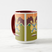 Zwei der Stäbe Tasse (Vorderseite Links)