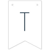 Zwei der weißen Silberjungen des Mond 2. Geburtsta Wimpelkette (Dritte Fahne)