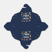 Zwei der Weltraumpartys auf dem Mond Geschenkschachtel (Ungefaltet)