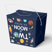 Zwei der Weltraumpartys auf dem Mond Geschenkschachtel (Rückseite)