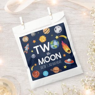 Zwei der Weltraumpartys auf dem Mond Geschenktütchen