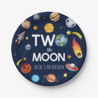 Zwei der Weltraumpartys auf dem Mond