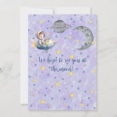 Zwei der Weltraumraketen des Mondes Boy zum zweite Einladung (Rückseite)