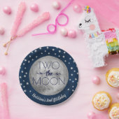 Zwei der zweitgrößten Papiertafeln der Welt Pappteller (Party)