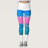 Zwei Design Leggings (Vorderseite)