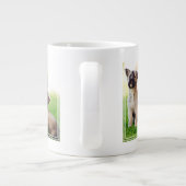 Zwei deutsche HirtenWelpen Jumbo-Tasse (Rückseite)