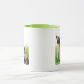 Zwei deutsche HirtenWelpen Tasse (Zentrum)