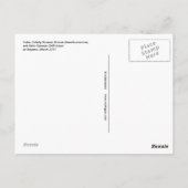 Zwei diesellocomotives postkarte (Rückseite)