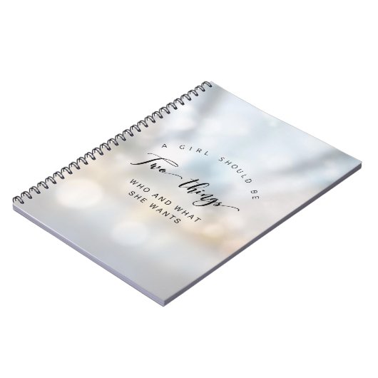 Zwei Dinge Notebook (80 Seiten B&W) Notizblock (Linke Seite)