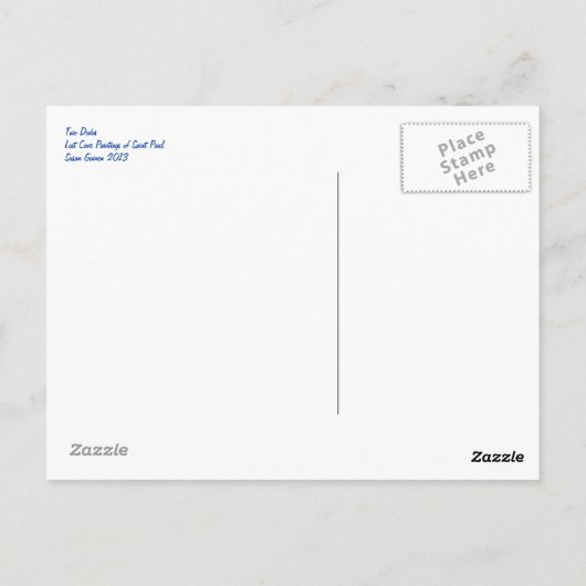 Zwei Dodos Postkarte (Rückseite)