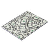 Zwei-Dollar-Schein Notizblock (Linke Seite)