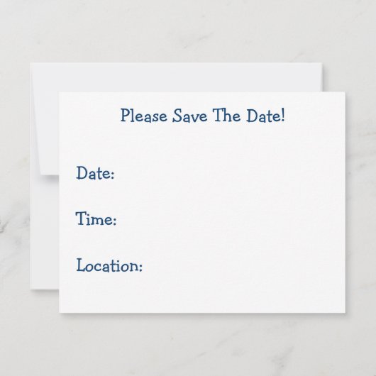 Zwei Dolpings: Wir machen gerade den Sprung: Hochz Save The Date (Rückseite)