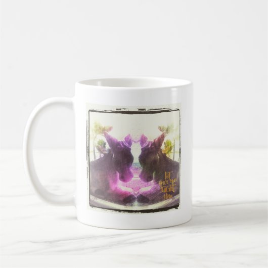 Zwei Donkeys Ließ deinen Lichtschenkel Kaffeetasse (Links)