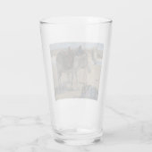 Zwei Donkeys (von Isaac Israels) Glas (Rückseite)
