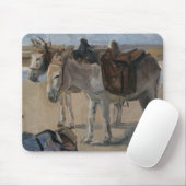 Zwei Donkeys (von Isaac Israels) Mousepad (Mit Mouse)