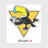 Zwei Dosen Hauptlogo, kundenspezifisch geschnitten Aufkleber (Blatt)