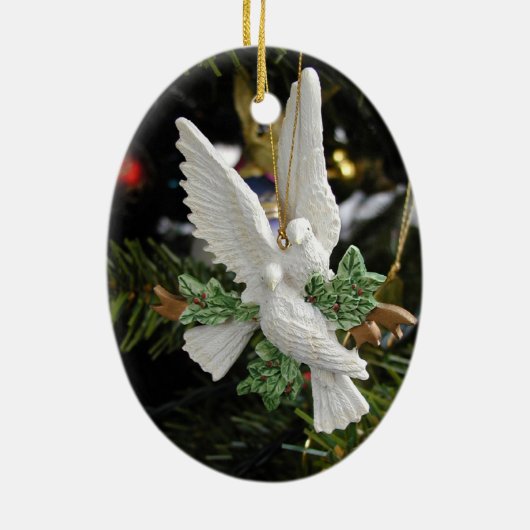 Zwei Doves Weihnachtsschmuck (Hinten)