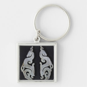 Zwei Drachen, c.475-221 BC Schlüsselanhänger
