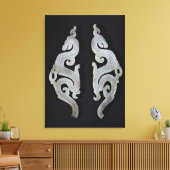 Zwei Drachen, c.475-221 v. Chr. Leinwanddruck (Insitu (Wohnzimmer))