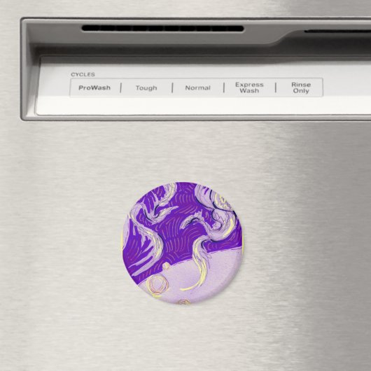 Zwei Drachen, drei Sonnen Magnet (In Situ (Geschirrspüler))