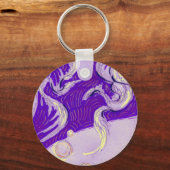 Zwei Drachen, drei Sonnen Schlüsselanhänger (Vorderseite)