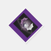 zwei Drachen Fantasy-Universum in Form eines Heas Serviette (Ecke)