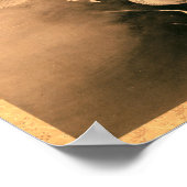 Zwei Drachen in Wolken (1885) von Kanō Hōgai Poster (Ecke)