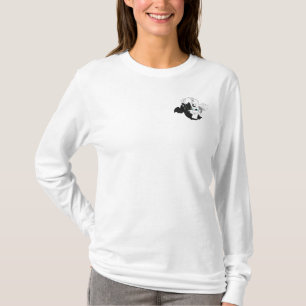 Zwei Drachen - Schwarz und Weiß Yin Yang Fantasy D T-Shirt