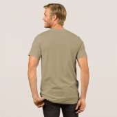Zwei Dreieck-Kette Tri-Blend Shirt (Rückseite voll)