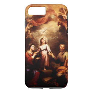 Zwei Dreifaltigkeiten - die Heilige Familie - Muri iPhone 8 Plus/7 Plus Hülle