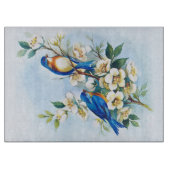 Zwei Drosseln Schneidebrett (Vorderseite)