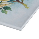 Zwei Drosseln Schneidebrett (Ecke)