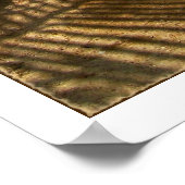 Zwei durch den Schatten Poster (Ecke)